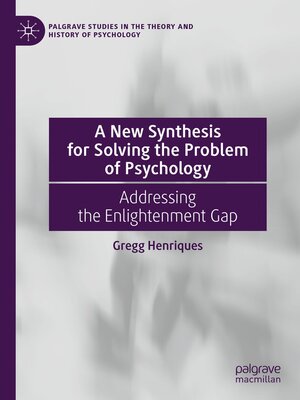 cover image of A New Synthesis for Solving the Problem of Psychology